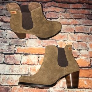 Camper Alicante Brown Suede Ankle Boots